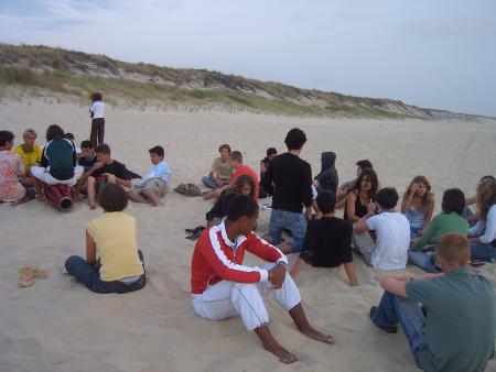a... la plage